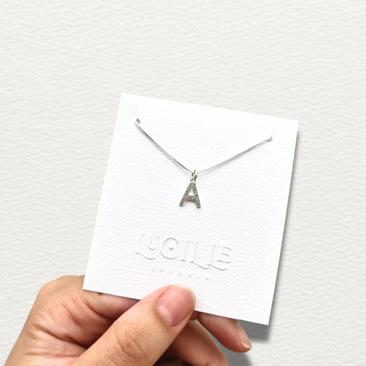 Cadena de Inicial con Zirconia