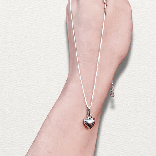 Cadena Corazón Bombacho