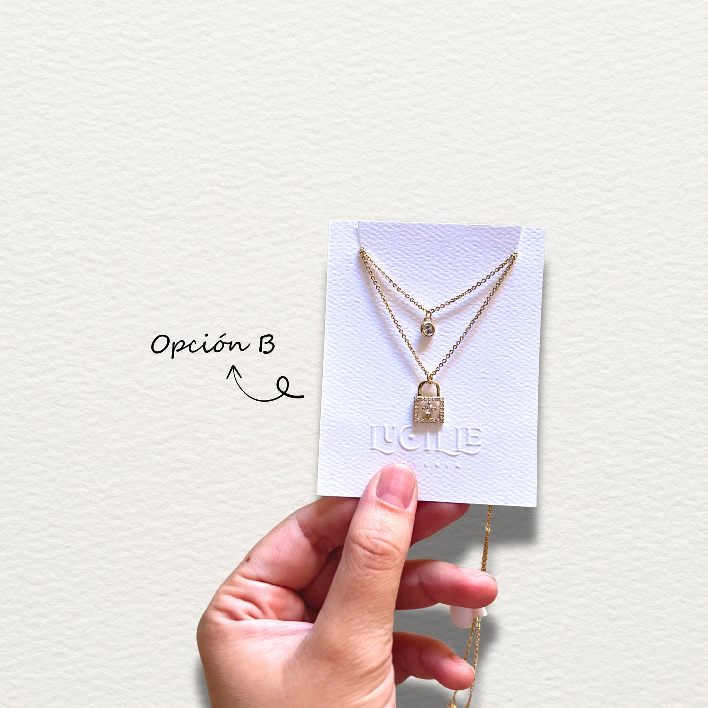 Necklaces (Star, padlock and beetle) 